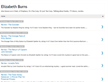 Tablet Screenshot of lizburns.org